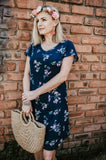 V-neck dress