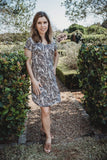 V-neck dress