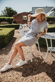 V-neck dress