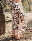 Capsleeve drawstring maxi dress