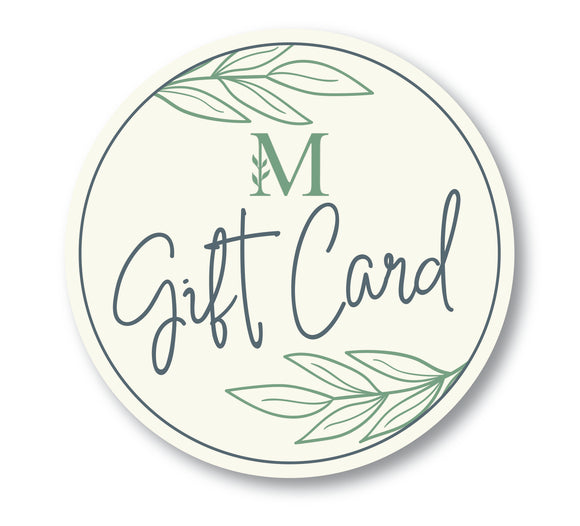 May-Flower Clothing Gift Card