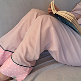 Ladies button-down pajamas set