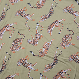 Bloom maxi skirt with side slit.