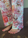 Ladies button-down pajamas set