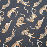 Bloom maxi skirt with side slit.